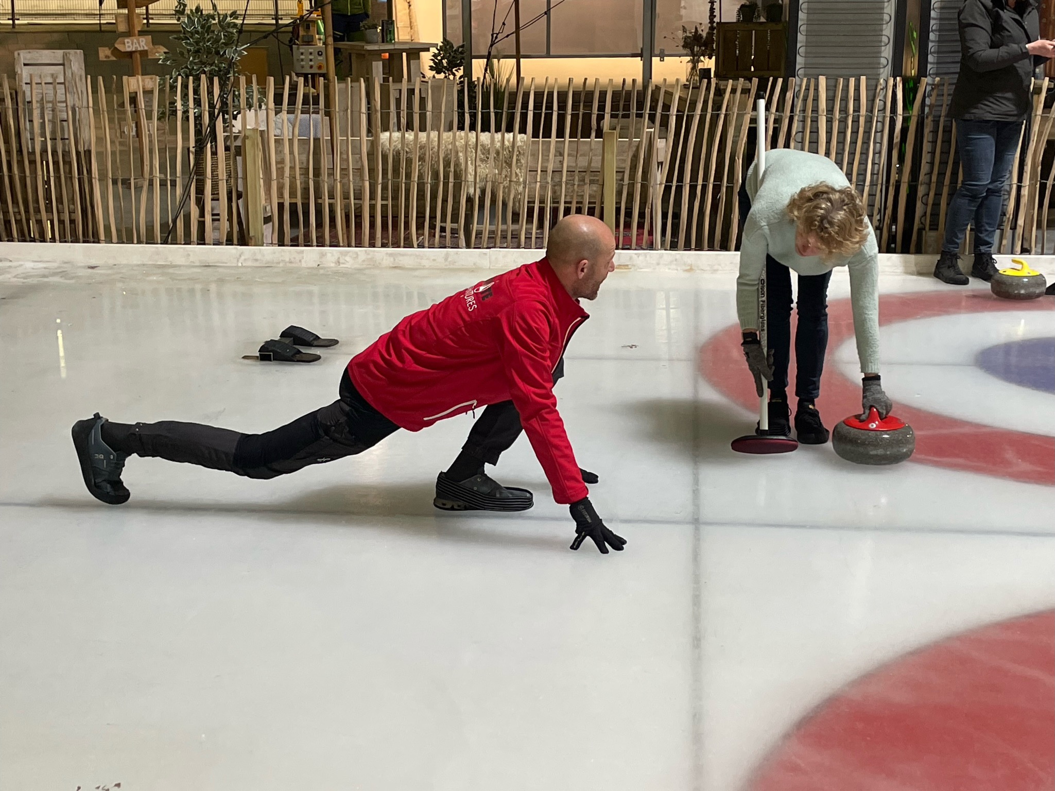 Curling clinic